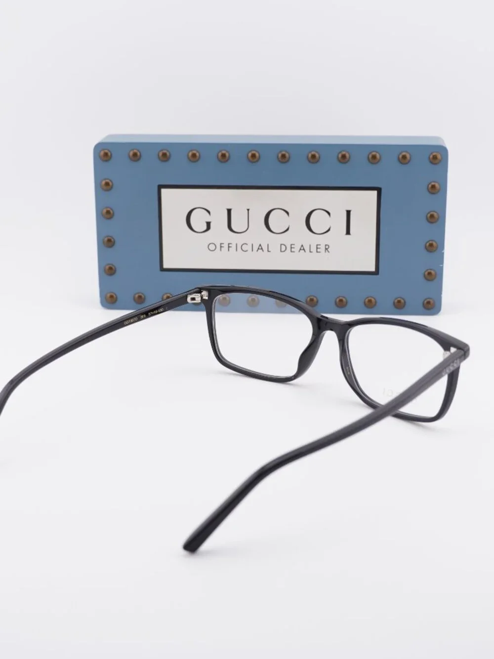 Gucci GG1997O 005 Rectangle 57mm Eyeglasses - Black
